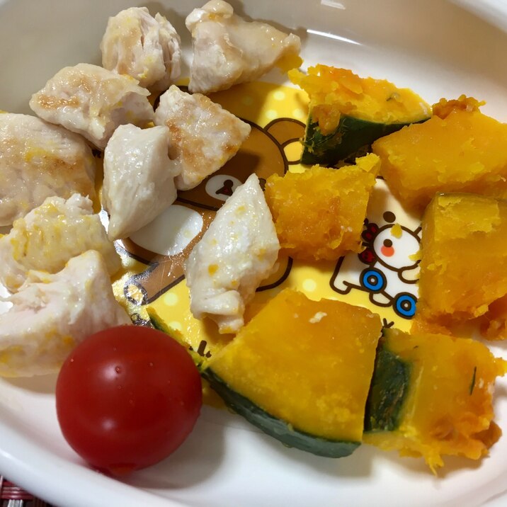 幼児食 やわらか鶏むね肉のマヨ焼き レシピ 作り方 By えみすけ0309 楽天レシピ 幼児食 やわらか鶏むね肉のマヨ焼き レシピ 作り方 By えみすけ0309 楽天レシピ